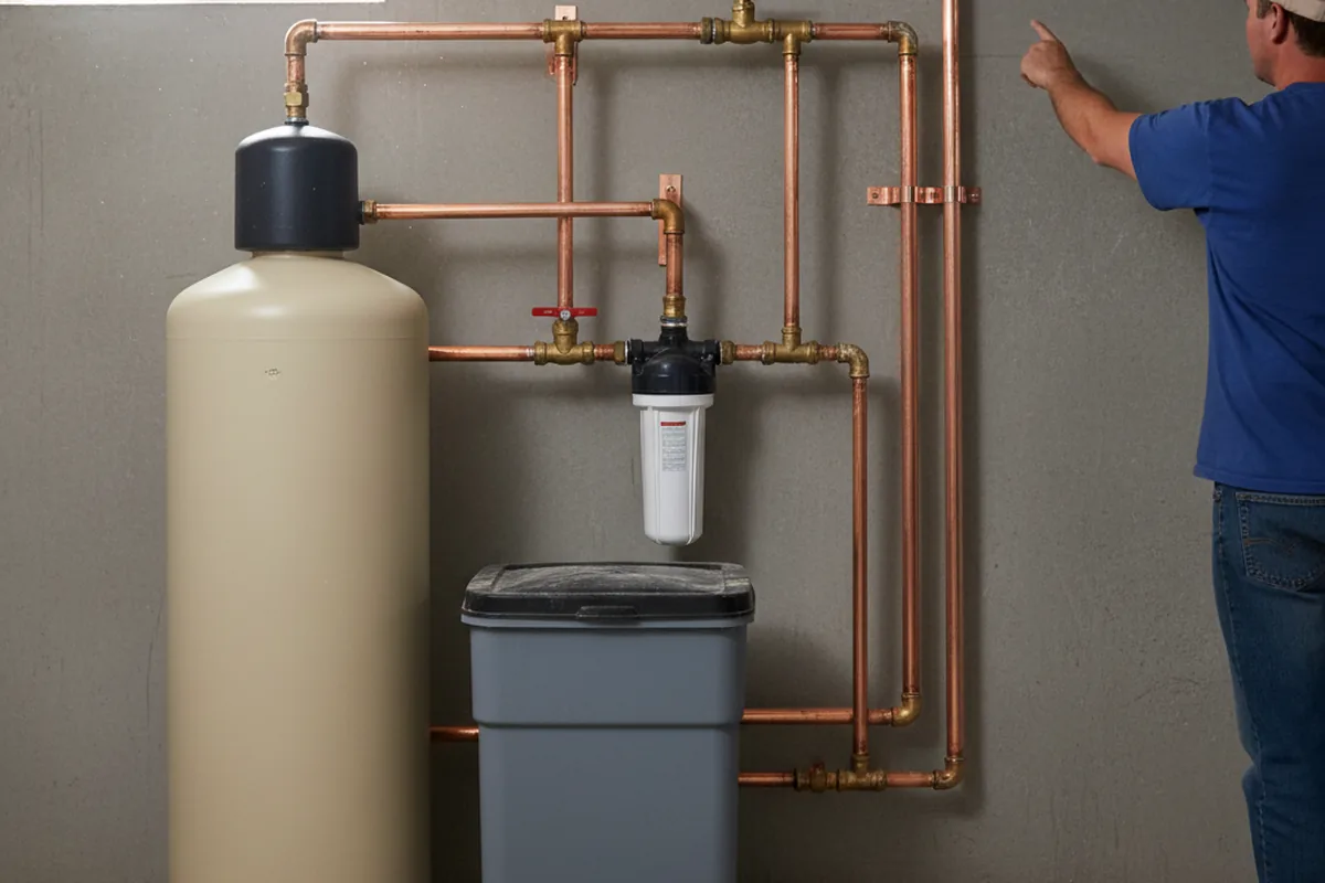 Whole-house water treatment system installed in Hadley